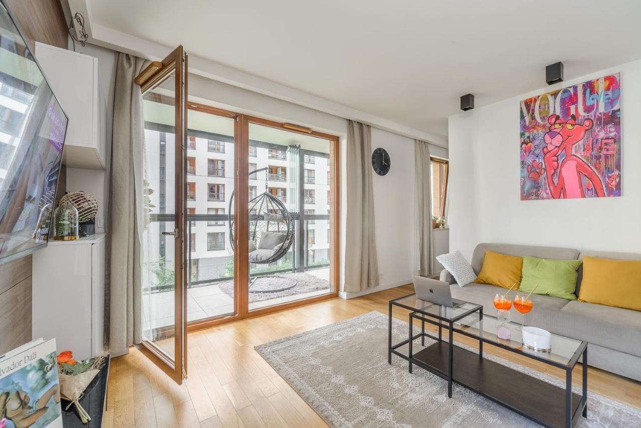 Modern Apartments With Access To The Pool Near Rondo Daszynskiego Station Varsavia Esterno foto