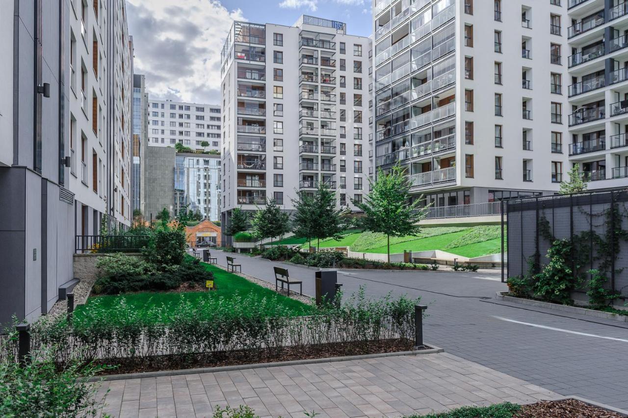 Modern Apartments With Access To The Pool Near Rondo Daszynskiego Station Varsavia Esterno foto