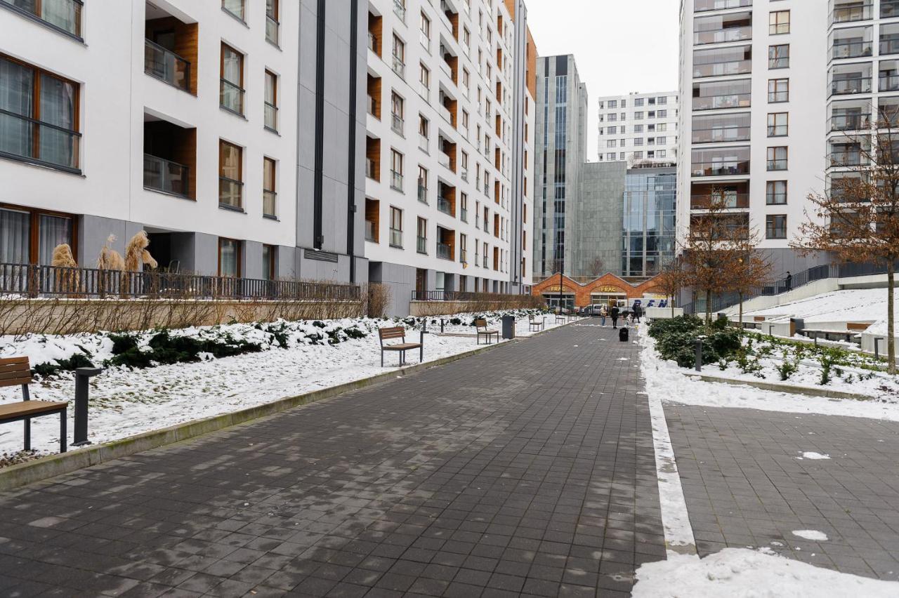 Modern Apartments With Access To The Pool Near Rondo Daszynskiego Station Varsavia Esterno foto